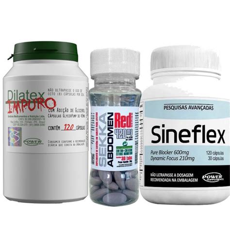 Kit Dilatex Impuro Sineflex Sekka Abdomen