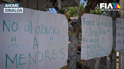 Maltrato infantil Madres de familia toman jardín de niños de Ahome