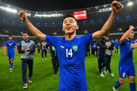 Abbosbek Fayzullaev, Bintang Muda Uzbekistan di Piala Asia