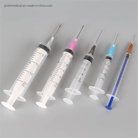 Chinese Prices Medical Injection Disposable Safety 1ml 5ml Plastic Luer