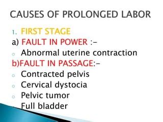 Prolonged labour | PPT