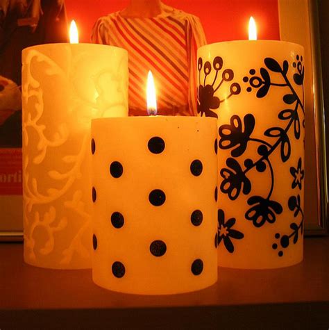 Black and Light Candles for Real