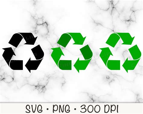 Reciclar Svg S Mbolo De Reciclaje Logotipo De Reciclaje Etsy M Xico