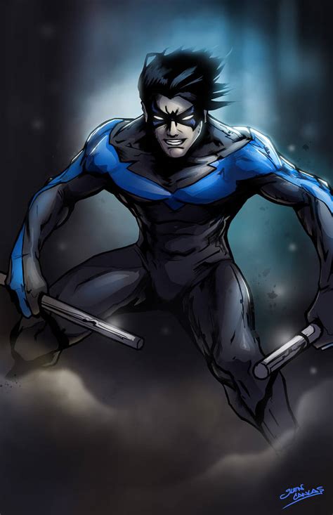 Nightwing By Glencanlas On Deviantart