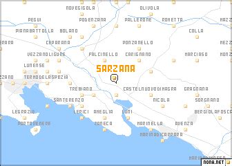 Sarzana (Italy) map - nona.net