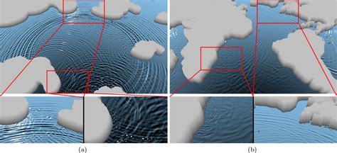 Simulation results of water waves interacting with complex obstacles ...