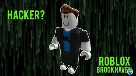 An Hacker In Roblox In Brookhaven Rp Youtube