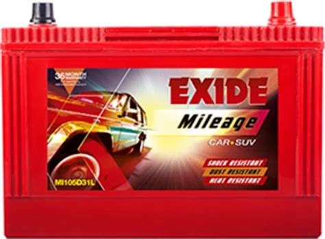 Exide Mileage ML Din 65 Car Battery 65Ah Price In Kanpur