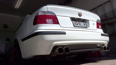 Boosted And Bagged E39 540i Exhaust And Supercharger Sounds Youtube