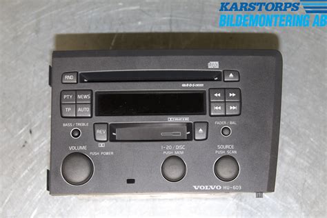 Radio CD Multimediapanel Volvo XC70 02 W735028