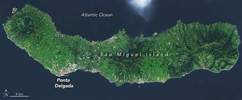 São Miguel The Largest Of The Azores Islands