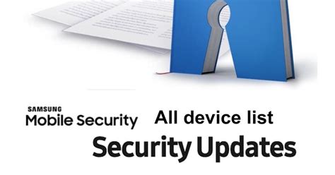 Security Patch Update All Samsung Device