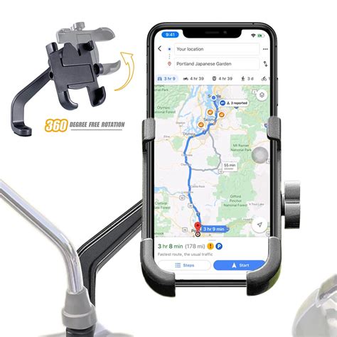 Suporte De Celular Para Motocicleta Suporte Universal De Celular Ou