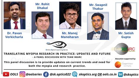 Translating Myopia Research In Practice Updates And Future A Panel