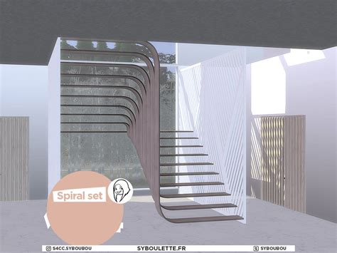 The Sims Resource Patreon Scripted Functional Spiral Stairs Part