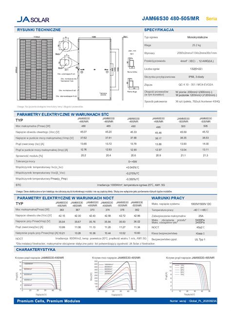 JA Solar 500W SF Hurtownia Fotowoltaiczna PVhurt