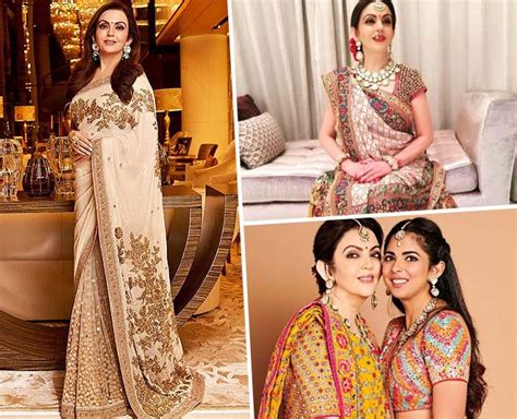 Nita Ambani In World S Most Expensive Saree Worth 40 Lakh Atelier