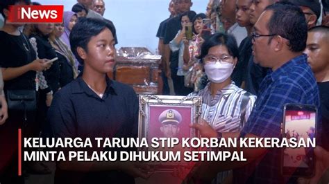 Tak Terima Putranya Dianiaya Senior Hingga Meninggal Keluarga Taruna