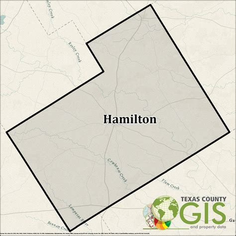 Hamilton County GIS Shapefile and Property Data - Texas County GIS Data