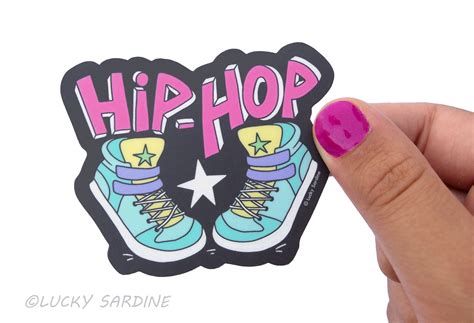 Hip Hop Dance Vinyl Sticker Hip Hop Sticker Dance Sticker Etsy