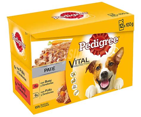 Pedigree Vital Protection Comida húmeda para perro Pack 12 bandejas x 100 g