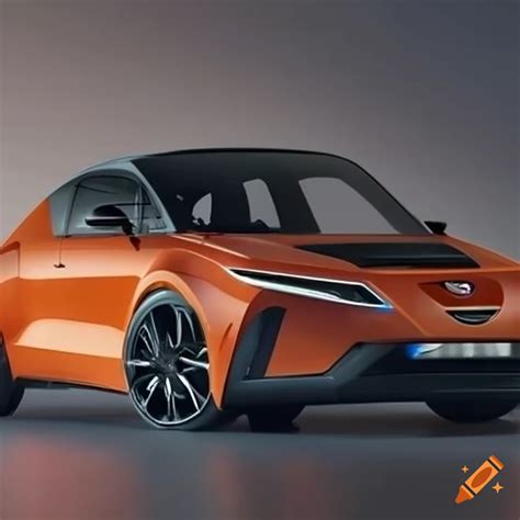 2024 Saab Sonett In Orange Color On Craiyon