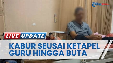 Wali Murid Kabur Seusai Ketapel Guru SMAN 7 Rejang Lebong Hingga Buta