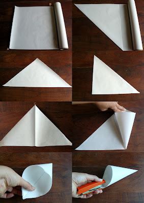 Las Recetas De Luciana Tutorial C Mo Hacer Conos De Papel