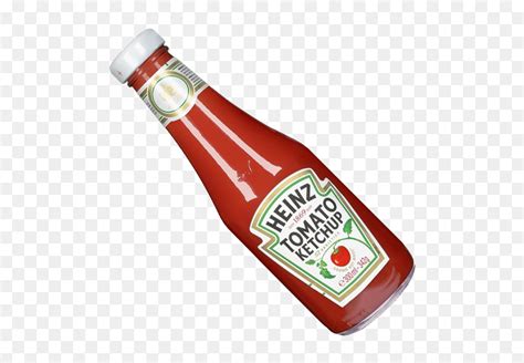 Glass Ketchup Bottle - Heinz Ketchup, HD Png Download - vhv