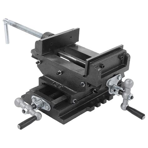 Buy Inch Cross Slide Drill Press Vise Heavy Duty Cast Iron Milling