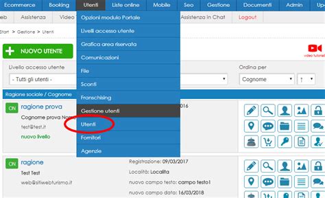 Guida E Tutorial Area Riservata Utenti Registrati