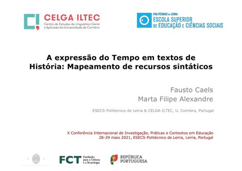 PDF Caels F Alexandre M F 2021 A expressão do Tempo em