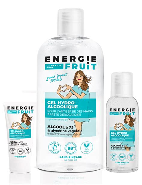 Gel Hydro Alcoolique Energie Fruit