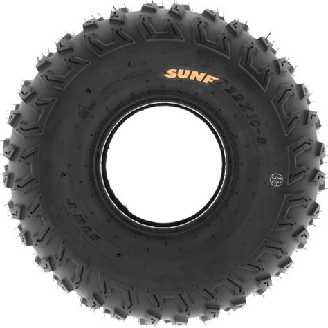 Set Of 2 SunF 22x10 8 22x10x8 22 ATV UTV Tires 6 Ply All Terrain AT