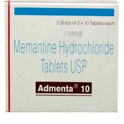 Memantine Hydrochloride Tablets 10 Mg At Rs 210 Stripe In Nagpur ID