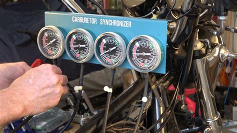 Kawasaki Z A Carburetor Synchronization Youtube