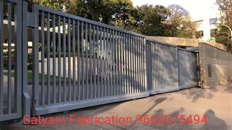 Sliding Mild Steel Automatic Telescopic Gate At Best Price In Vadodara