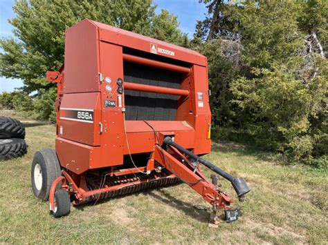 Hesston A Round Baler Bigiron Auctions