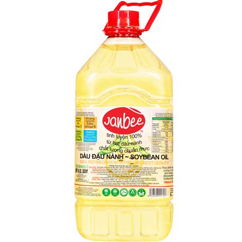 Janbee - Dầu Đậu Nành Janbee 5L