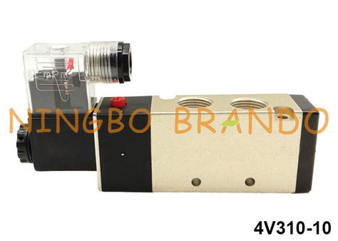 4V310 10 Airtac Type Pneumatic Solenoid Valve 3 8 5 2 Way 220VAC