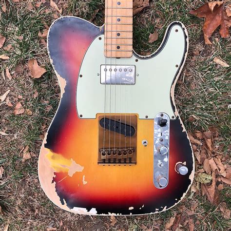 Fender Custom Shop Andy Summers Tribute Telecaster 2007 Sunburst Guitar ...