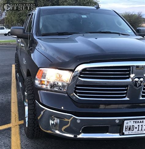 2016 Ram 1500 XD Badlands Stock Custom Offsets