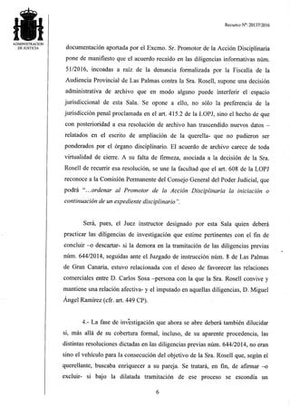 Auto De Admisi N Querella Victoria Rosell Tribunal Supremo Pdf