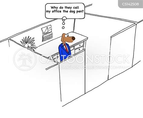 Office Cubicle Cartoon