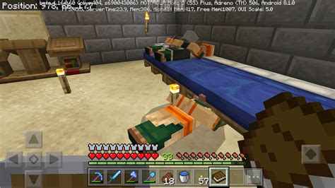 Villager Looking Under His Bed For Monsters Rminecraft