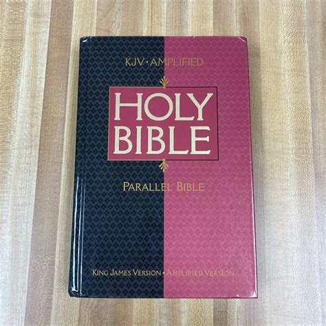 Amplified Classic Kjv Parallel Bible Hardcover Ampc Bible Ebay