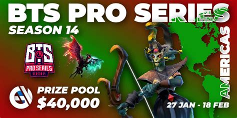 Bts Pro Series Season 14 Americas 🎮 Dota 2 Tournament 📅 Match Schedule