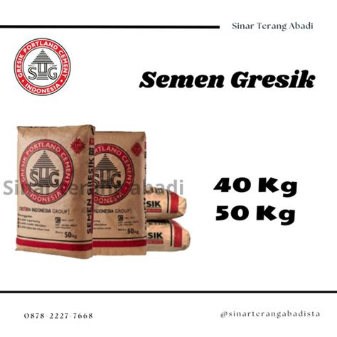 Jual Semen Gresik Kg Eceran Kota Bandung Sinar Terang Abadi