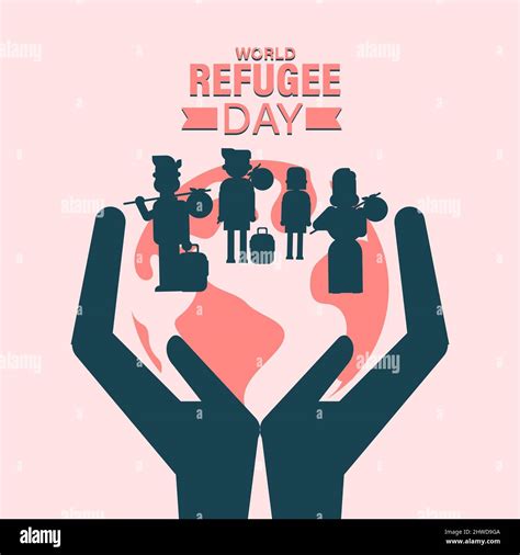 World Refugee Day Vector Design Stock Vector Image And Art Alamy