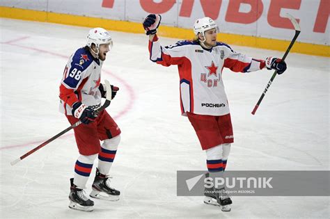 Russia Ice Hockey SKA CSKA Sputnik Mediabank